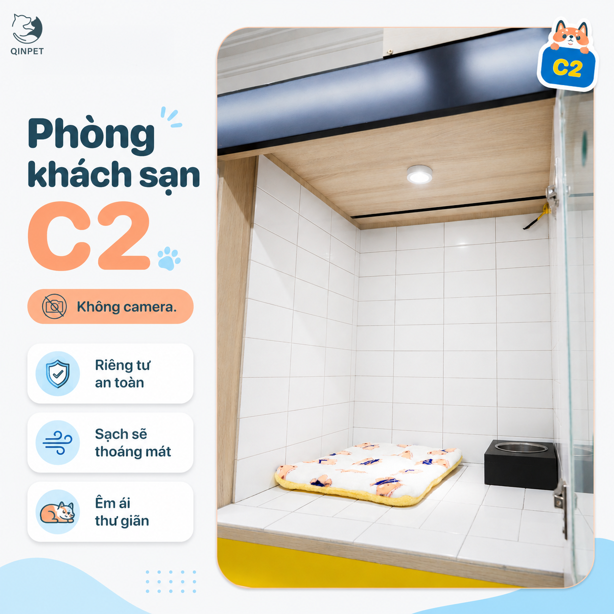 Góc bên trong Phòng C2 tại QINPET