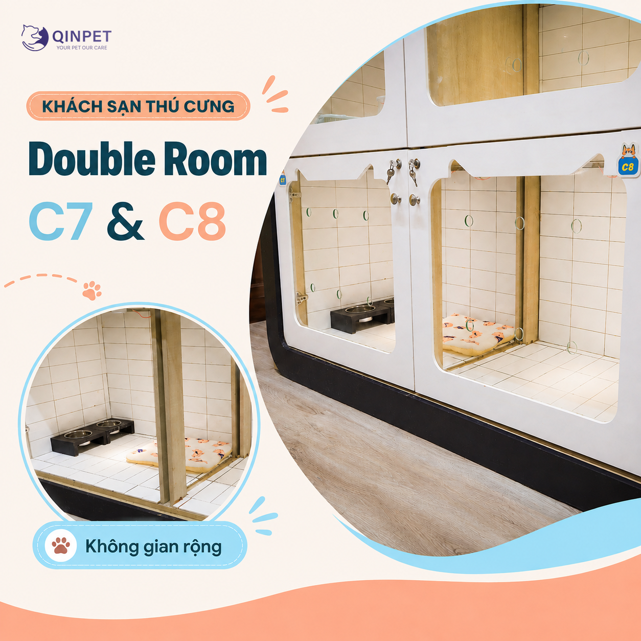 Double Room tại QINPET