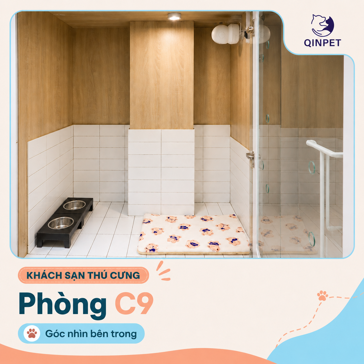 Góc bên trong Phòng C9 tại QINPET