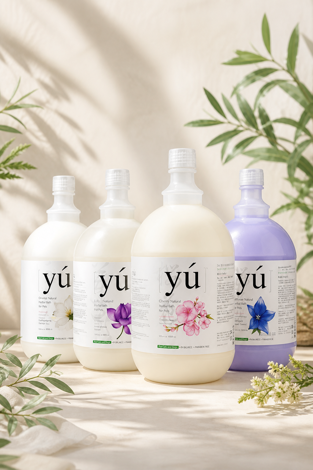 Sữa tắm YÚ Oriental Natural Herbs Care for Pets dòng cao cấp